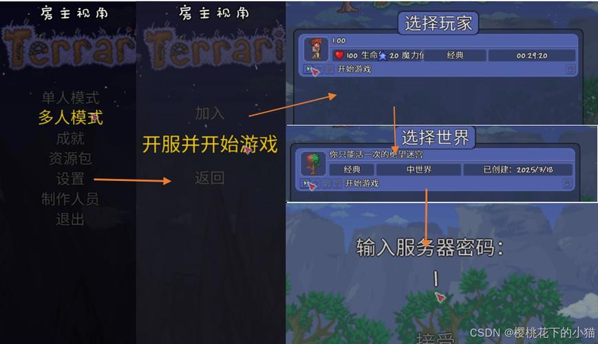泰拉瑞亚steam联机问题解决方法