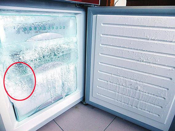 冰箱冷冻层突然化水了截图
