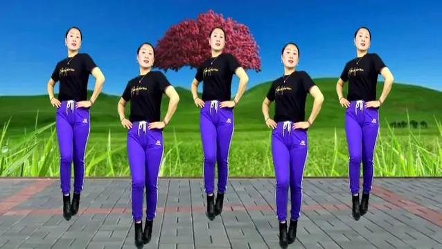 蓝莓思洁广场舞牛仔裤视频