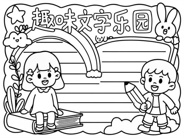 趣手抄报截图