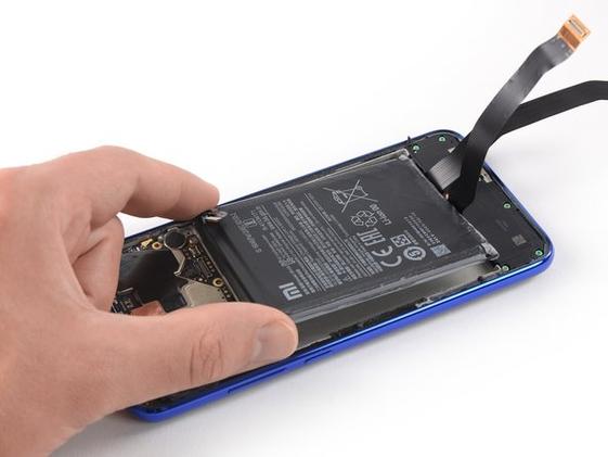 红米note8拆机换电池教学