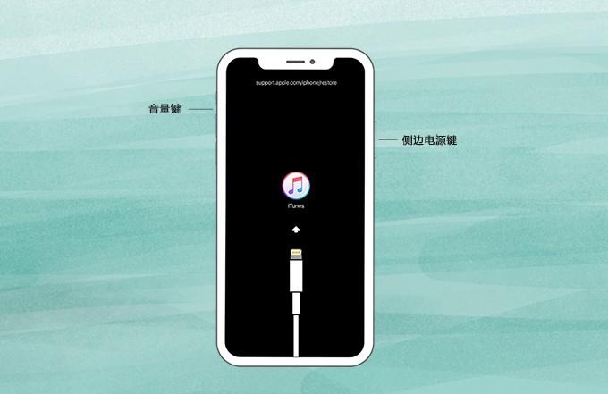 苹果x电源键失灵图标