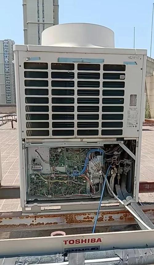空调开着,外机不转图标