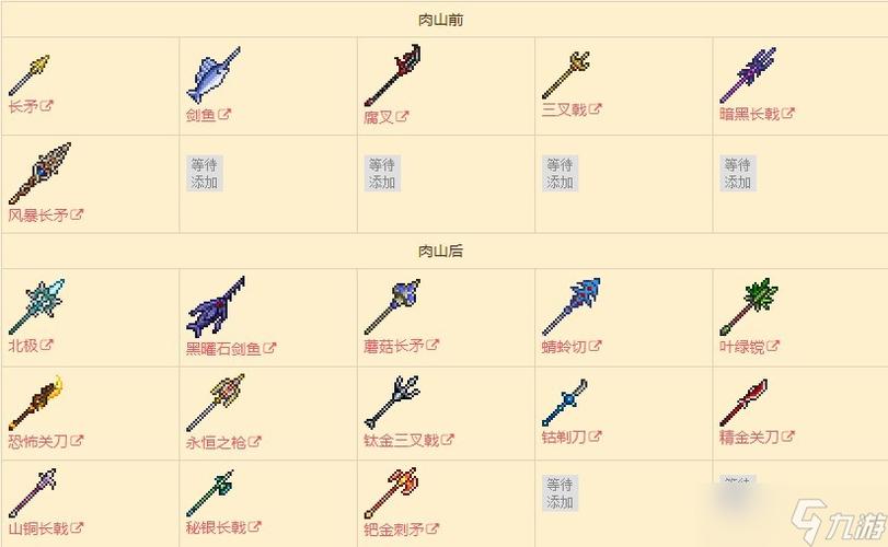 泰拉瑞亚远程武器缩略图
