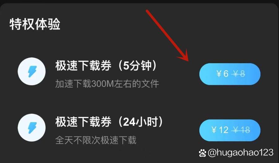 百度网盘极速下载券使用
