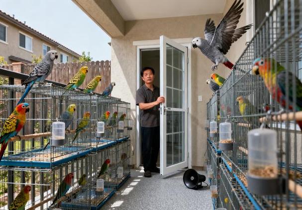 鹦鹉放在阳台好还是室内好截图