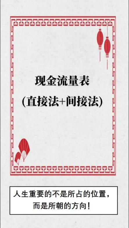 怎样快速编制现金流量表