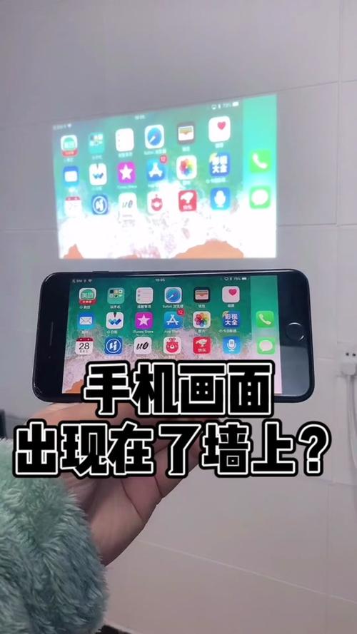 手机里的东西能用投影放出来嘛