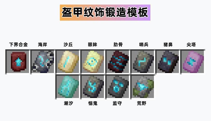 我的世界装饰品大全