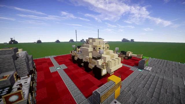 Minecraft装甲车模组