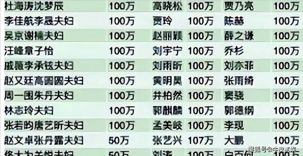 已捐出现金最多的明星