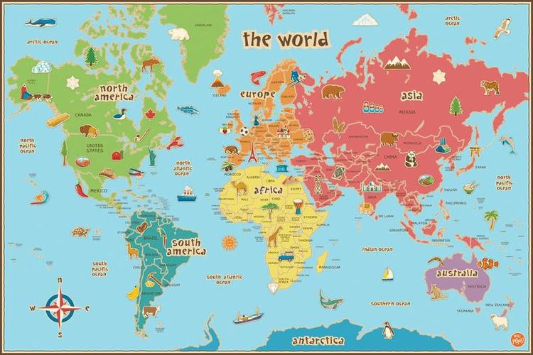 map of the world