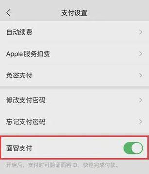 微信不支持刷脸支付吗