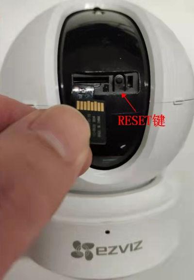萤石摄像头c6hn怎么恢复出厂设置