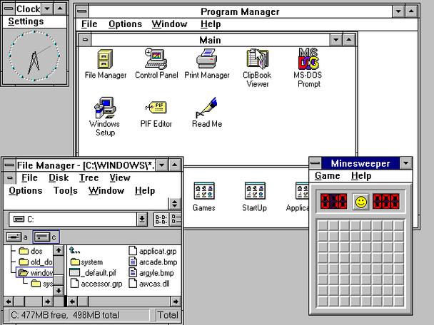windows3.1网页版