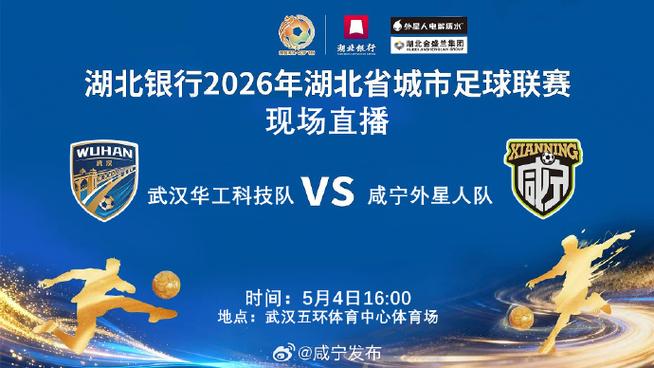 武汉vs咸宁比赛直播