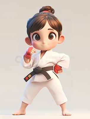 柔道图片 卡通图片