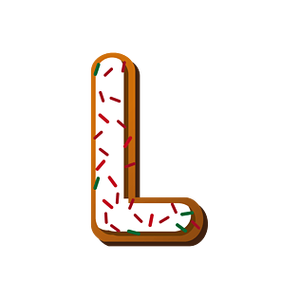 L字母字体缩略图