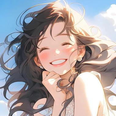 招手微笑头像女动漫