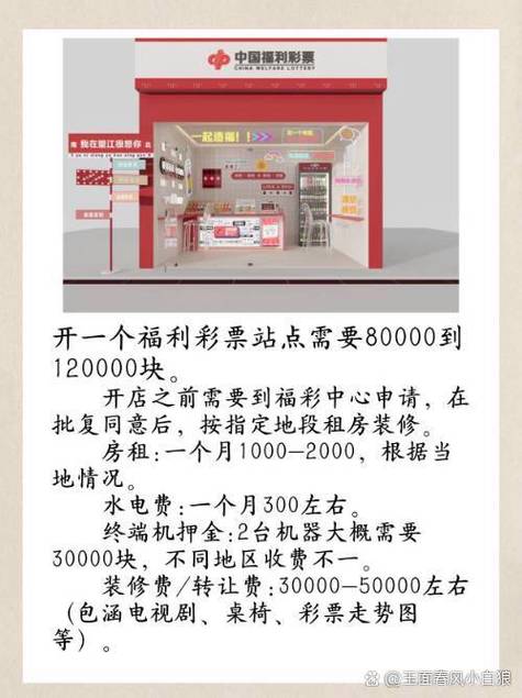 福利彩票怎么申请开店加盟