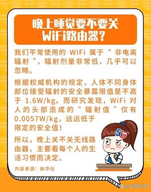 wifi晚上不关对人好吗