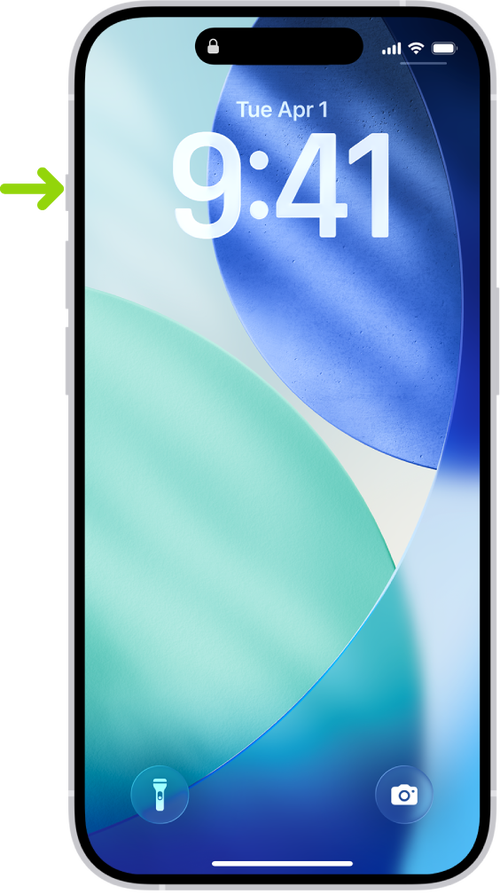 iphone锁屏界面