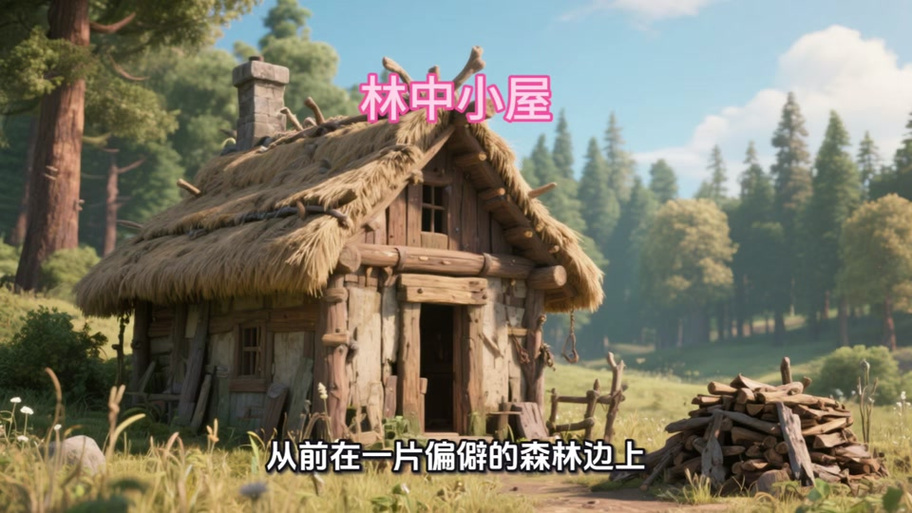 格林童话《林中小屋》