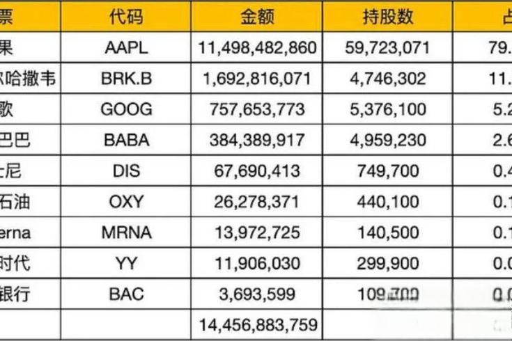 段永平投资了哪几家公司