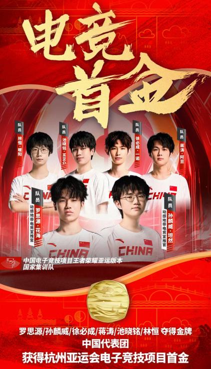 中国电竞队夺冠回顾