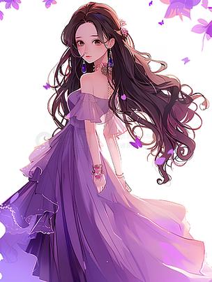 喜欢紫色的女孩子的心理缩略图