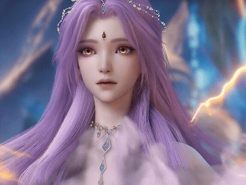 完美世界仙种里的紫发女人是谁
