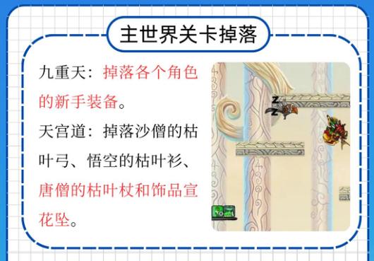 造梦西游掉落大全图