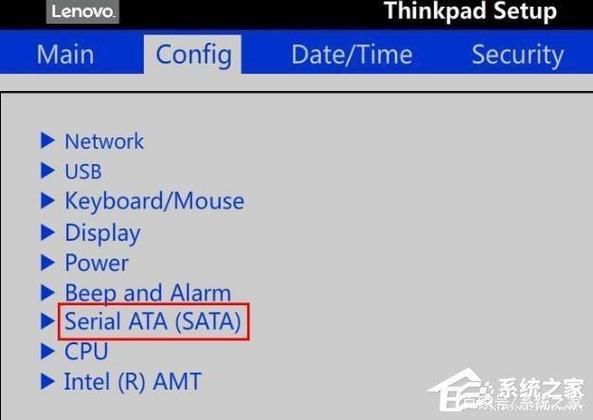 sata is configured for ahci