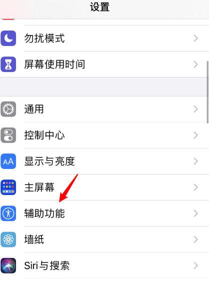 iphone双击截屏在哪设置图标