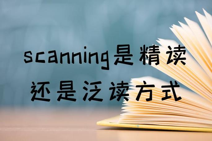 scanning是精读还是泛读