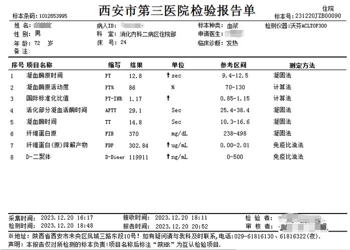 凝血tt单独升高说明什么