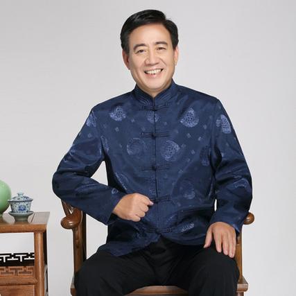 中老年男士唐装