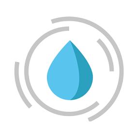 手机通知栏水滴图标