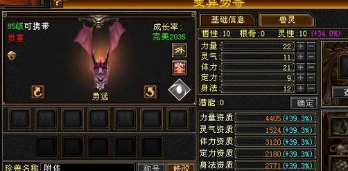 天龙八部资质5000的体力宝宝