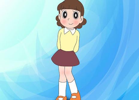 哆啦A梦里的美女图标