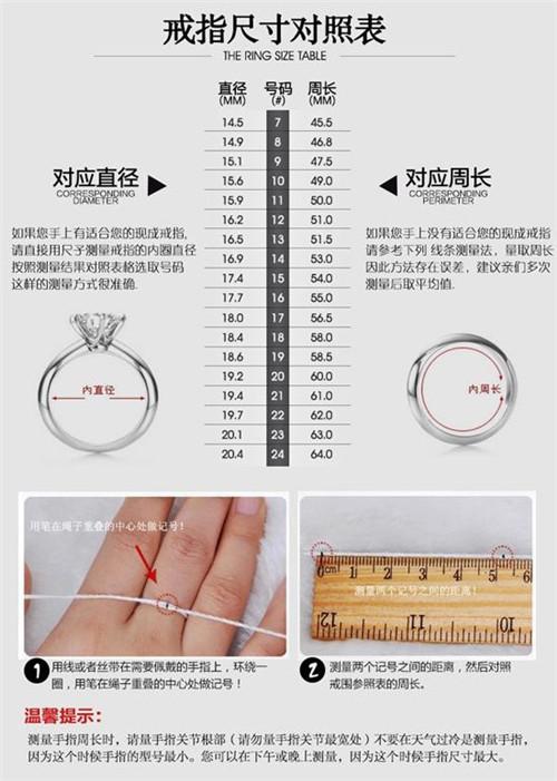 指环测量方法图标