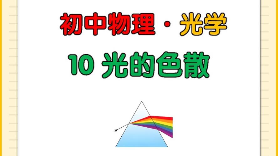 各种颜色对光的吸收