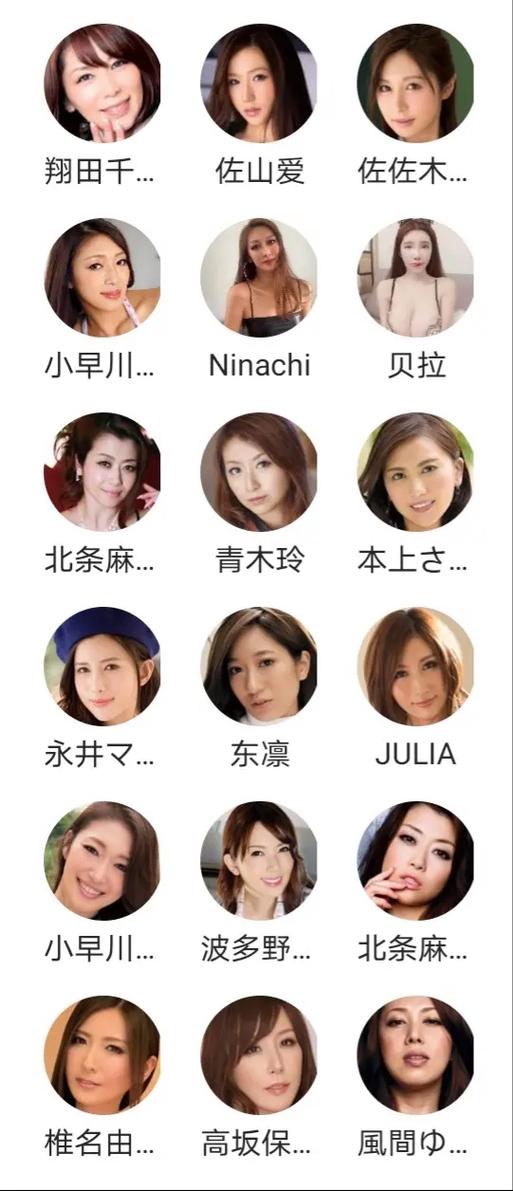 日本退役人气优友排名