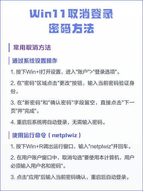 取消用户密码登录