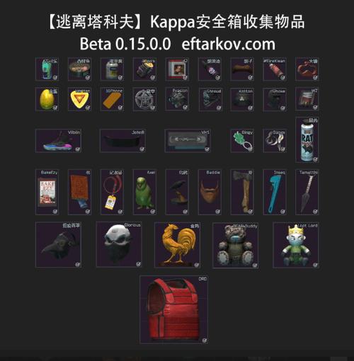 逃离塔科夫单机东西能带出来