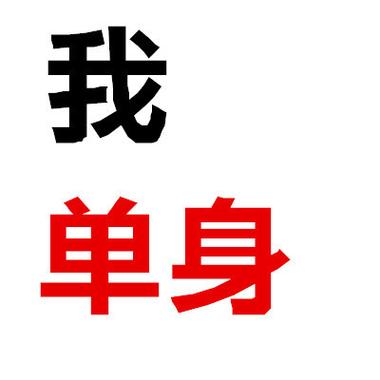 微信单身头像