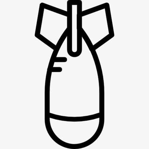 炮弹简笔画