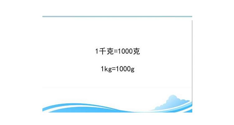 公斤和kg有什么区别缩略图