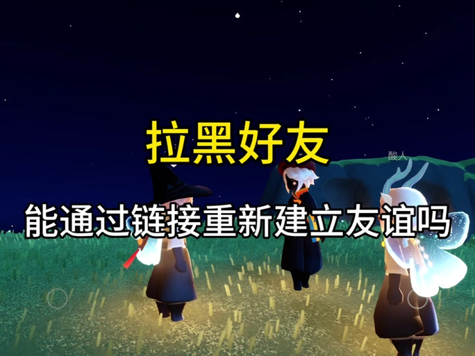 光遇拉黑和删除的区别缩略图