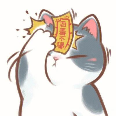 Q版小猫女头像